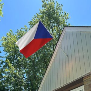 Czech Republic Flag Embroidery & Printed for Pole Car Boat Garden