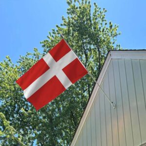 Denmark Flag Embroidery & Printed for Pole Car Boat Garden