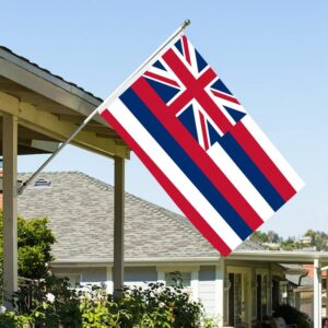 Hawaii State Flag Embroidery & Printed for Pole Car Boat Garden