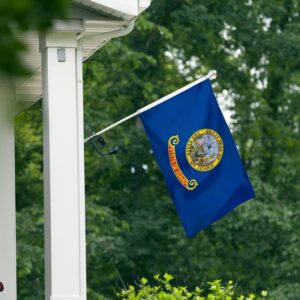 Idaho State Flag Embroidery & Printed for Pole Car Boat Garden