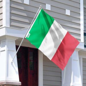 Italy Flag Embroidery & Printed for Pole Car Boat Garden
