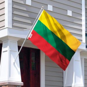 Lithuania Flag Embroidery & Printed for Pole Car Boat Garden