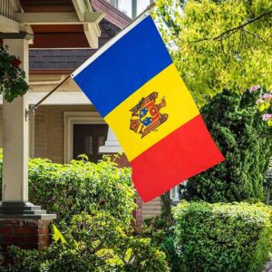 Moldova Flag Embroidery & Printed for Pole Car Boat Garden