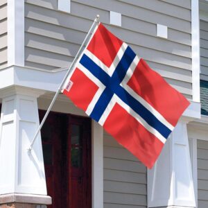 Norway Flag Embroidery & Printed for Pole Car Boat Garden