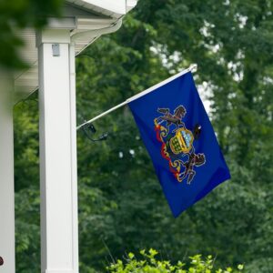 Pennsylvania State Flag Embroidery & Printed for Pole Car Boat Garden