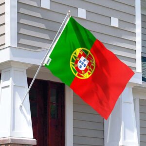 Portugal Flag Embroidery & Printed for Pole Car Boat Garden