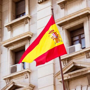 Spain Flag Embroidery & Printed for Pole Car Boat Garden