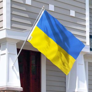 Ukraine Flag Embroidery & Printed for Pole Car Boat Garden