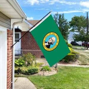 Washington State Flag Embroidery & Printed for Pole Car Boat Garden