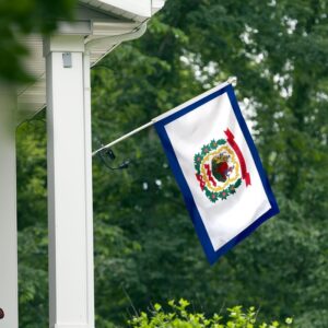 West Virginia State Flag Embroidery & Printed for Pole Car Boat Garden
